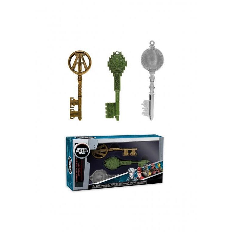 Figurina originala Funko Pop! Set 3 chei Ready Player One Jade, Crysal si Copper