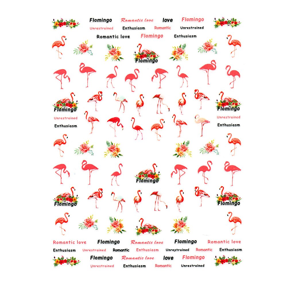 Sticker unghii - Flamingo - CA168