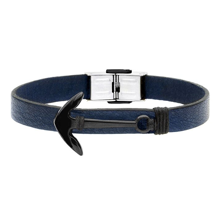 Bratara Manoki barbati BA598BF bleumarin