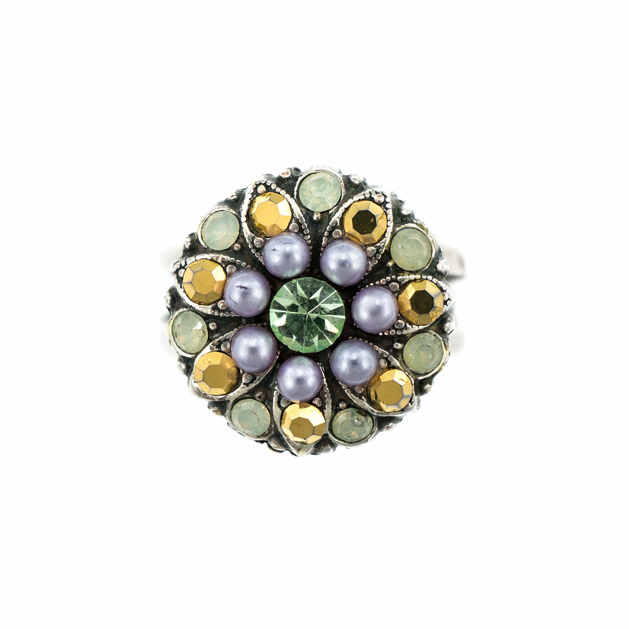 Inel placat cu Argint 925, Cristale, Guardian Angel by Roxannes - Mariana Jewellery