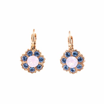 Cercei placati cu Aur roz de 24K, Cristale, California Dreaming by Roxannes - Mariana Jewellery, Roz/Mov 1411/2-1067RG6 Cercei placati cu Aur roz de 24K, Cristale, California Dreaming by Roxannes - Mariana Jewellery, Roz/Mov 1411/2-1067RG6