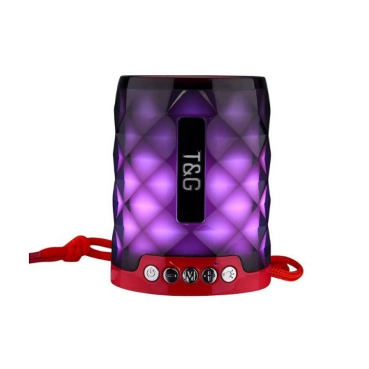 Преносима Колонка Smart Technology Music Box TG-155, Bluetooth, МП3, Диско ефекти