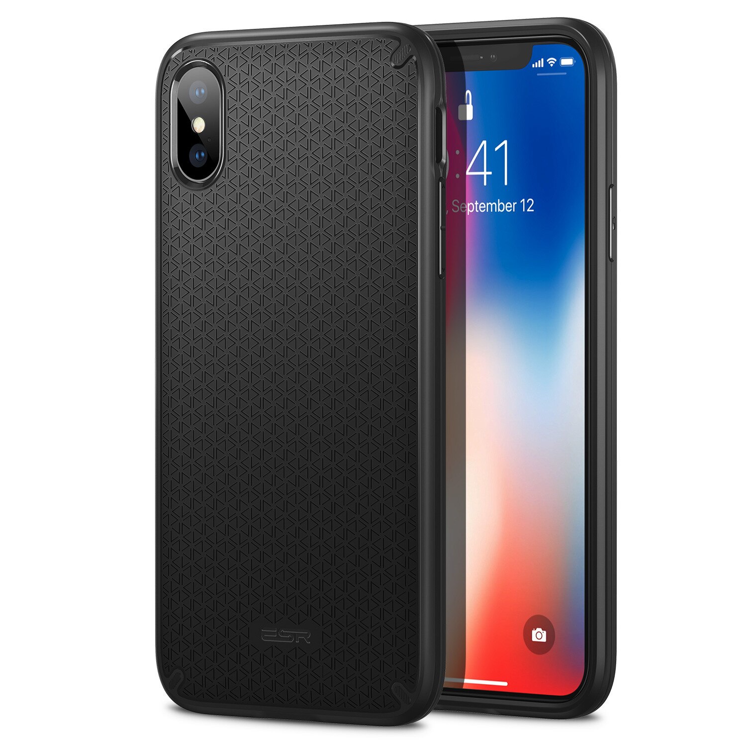 Carcasa ESR Kikko iPhone X, Black