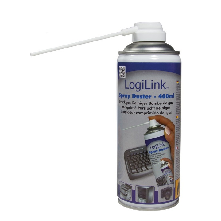 SET CURATARE - Air-Duster LOGILINK "RP0001", 400ml