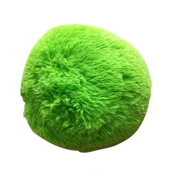 Perna decorativa iMK® cu blanita, rotunda, verde Perna decorativa iMK® cu blanita, rotunda, verde