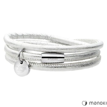 Bratara Manoki dama BA395SS alba Bratara Manoki dama BA395SS alba