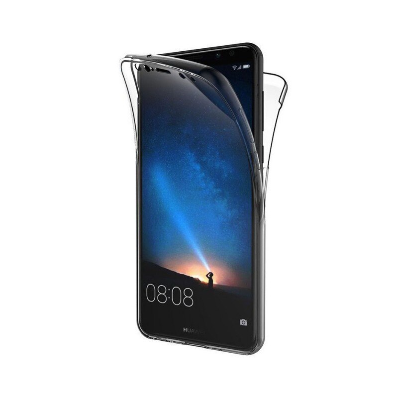 Husa 360 Grade Silicon Huawei Mate 20 Lite Transparenta
