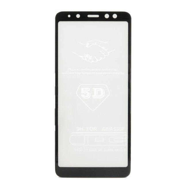 Folie de protectie 3D Case Friendly Samsung Galaxy A8 (2018) Black