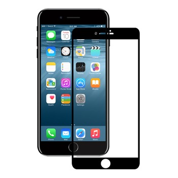 Folie de protectie 5D Apple iPhone 8 Plus / 7 Plus Black Folie de protectie 5D Apple iPhone 8 Plus / 7 Plus Black