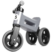 tricicleta funny wheels fara pedale rider sport 2 in 1 gri imagen 15_0_
0