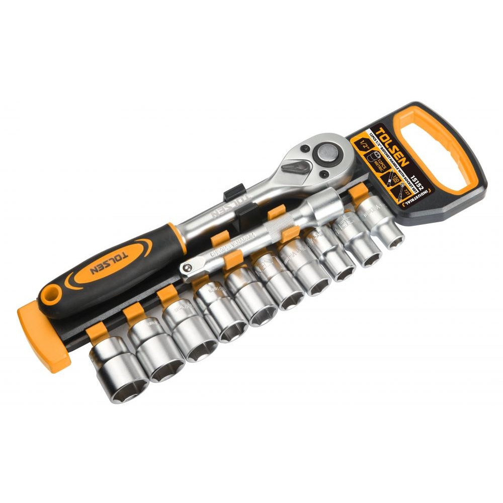 Set profesional de 12 chei tubulare de 1/2