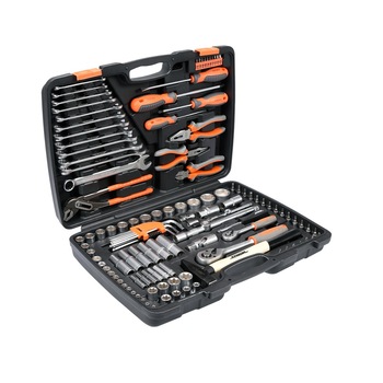 Trusa tubulare STHOR 58690, 1/2-1/4'', 122 buc Trusa tubulare STHOR 58690, 1/2-1/4'', 122 buc