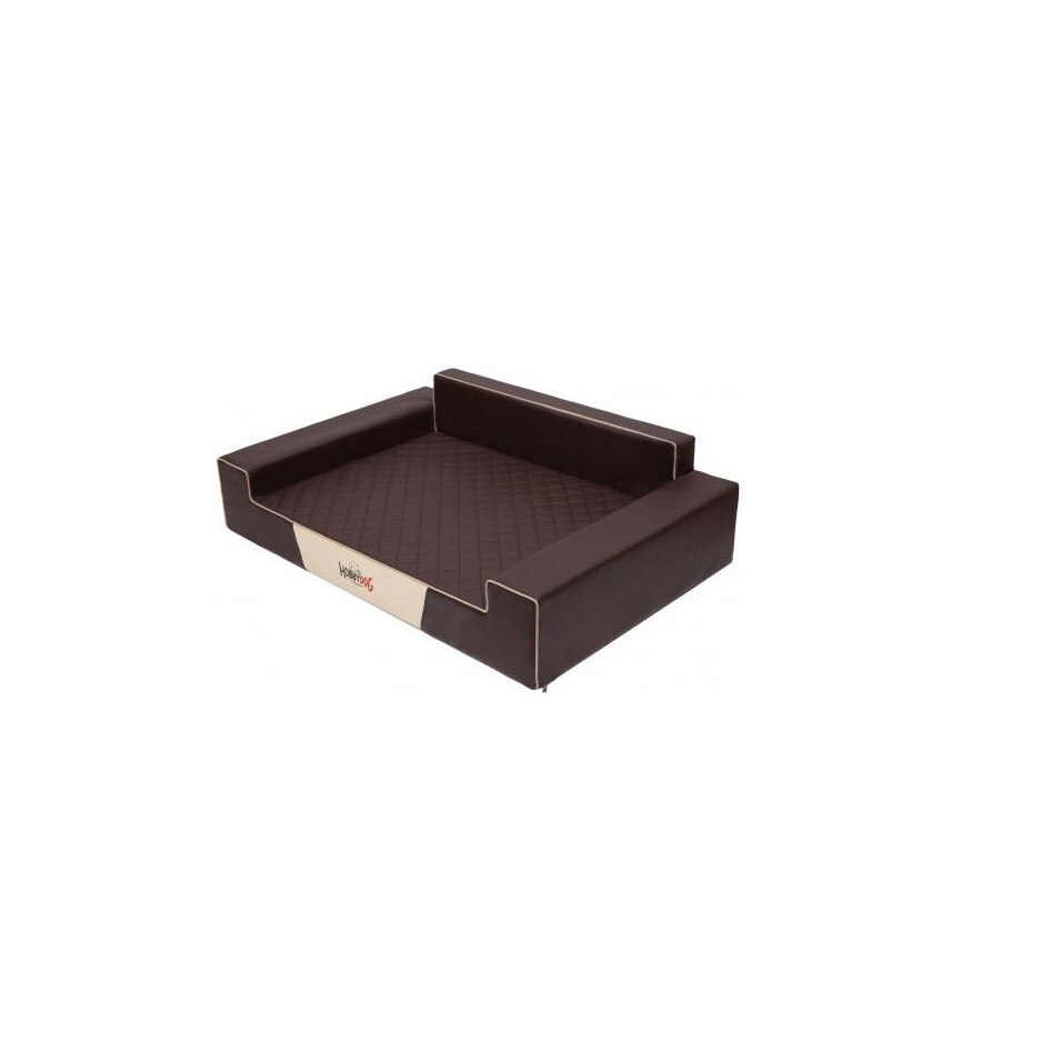 Pat caini HOBBYDOG Glamour bed - Brown XXL 1140706, Maro