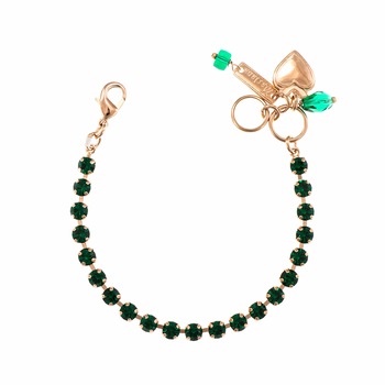 Bratara placata cu Aur roz de 24K, Cristale, Lucky Birthstone - The Color of Your Life by Roxannes - Mariana Jewellery, Cristal Transparent 4000-205205RG Bratara placata cu Aur roz de 24K, Cristale, Lucky Birthstone - The Color of Your Life by Roxannes - Mariana Jewellery, Cristal Transparent 4000-205205RG