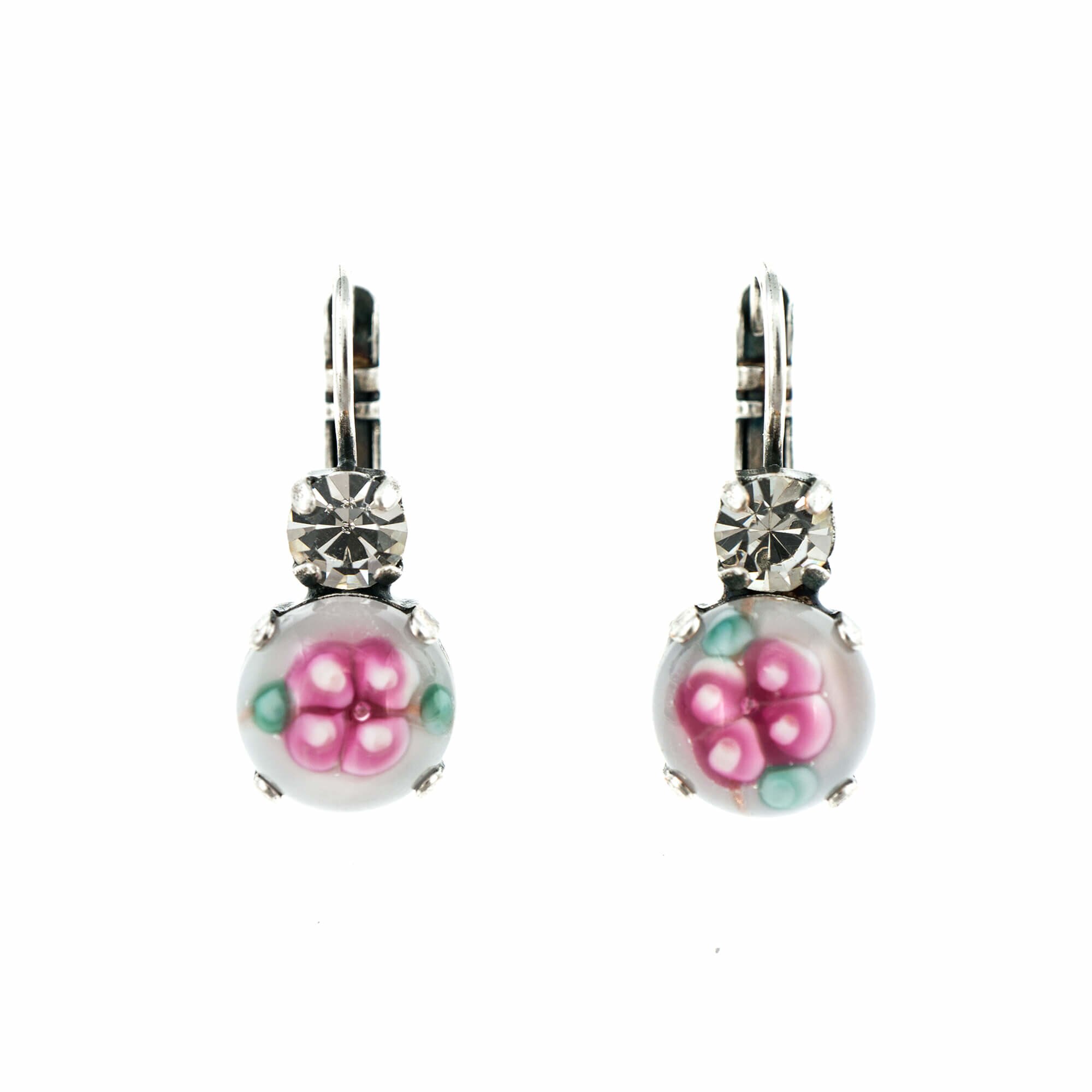 Cercei placati cu Argint 925, Cristale, On a Clear Day by Roxannes - Mariana Jewellery, Cristal Transparent/Alb 1062-0011SP6