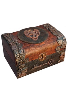 Cutie de bijuterii decorata handmade, Serena, Dragon Cutie de bijuterii decorata handmade, Serena, Dragon