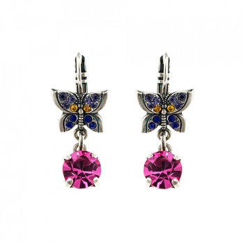 Cercei placati cu Argint 925, Cristale Swarovski si Pietre semipretioase, Flower Power by Roxannes - Mariana Jewellery, Multicolor 1154-M803SP6 Cercei placati cu Argint 925, Cristale Swarovski si Pietre semipretioase, Flower Power by Roxannes - Mariana Jewellery, Multicolor 1154-M803SP6