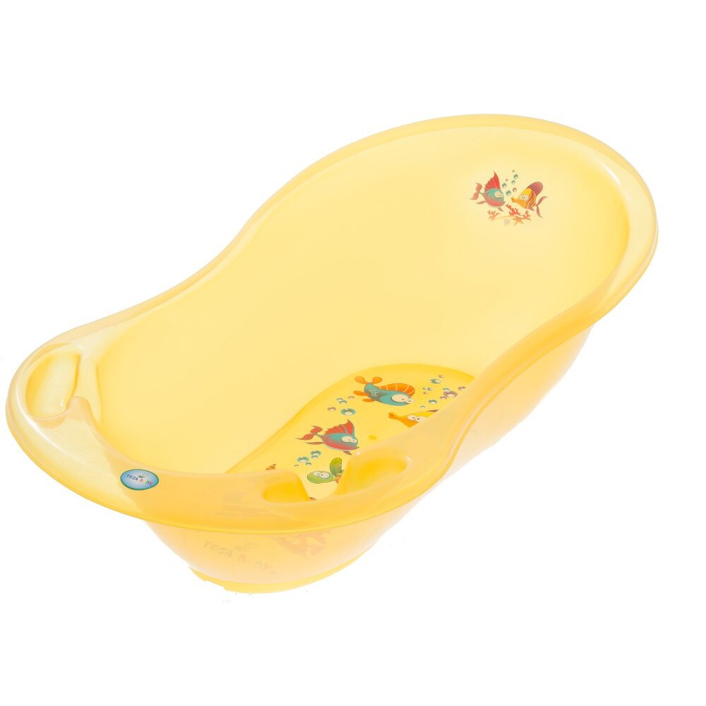 Cadita copii 86 cm Aqua galben