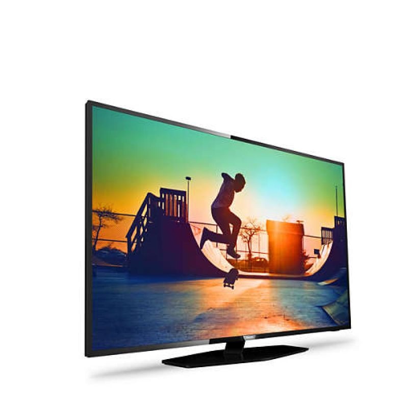Televizor LED Smart Philips 55PUT6162/12, 139 cm, 4K Ultra HD, Negru, Clasa A+