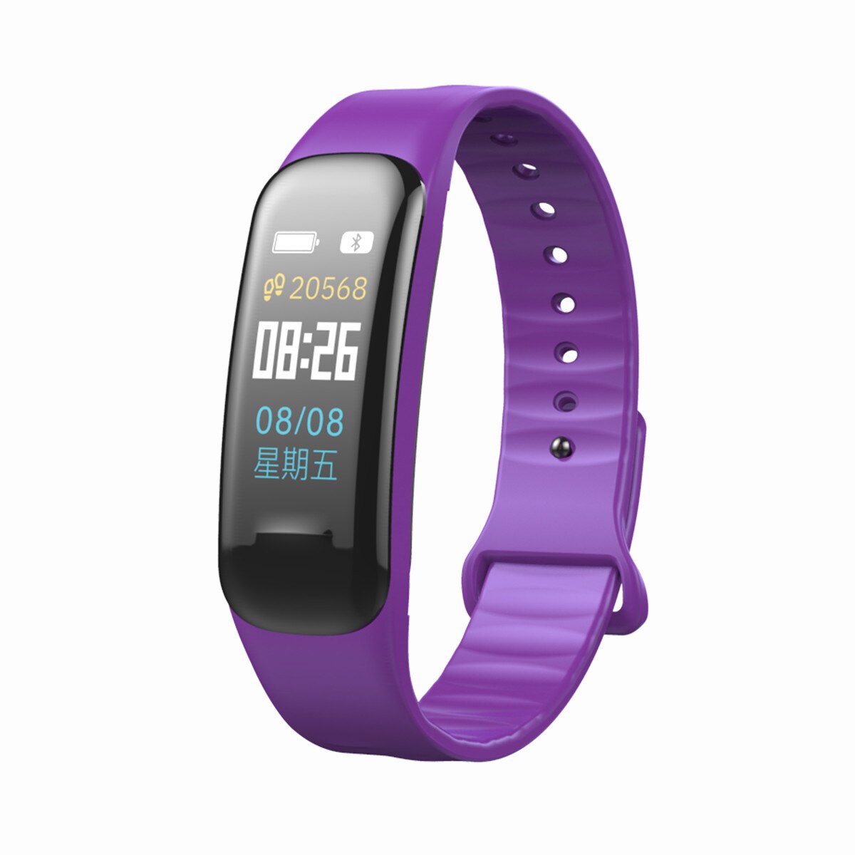 Smartwatch Crimso Light 1, Pedometru, Monitorizare Puls, Mov