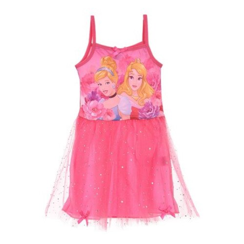 Rochie bretele Printese roz