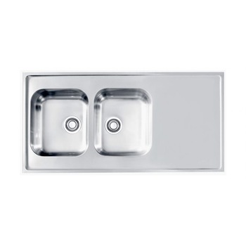 Chiuveta inox Alveus Classic 100 Pro, montaj pe blat sau pe masca, 1200x600x190 mm Chiuveta inox Alveus Classic 100 Pro, montaj pe blat sau pe masca, 1200x600x190 mm