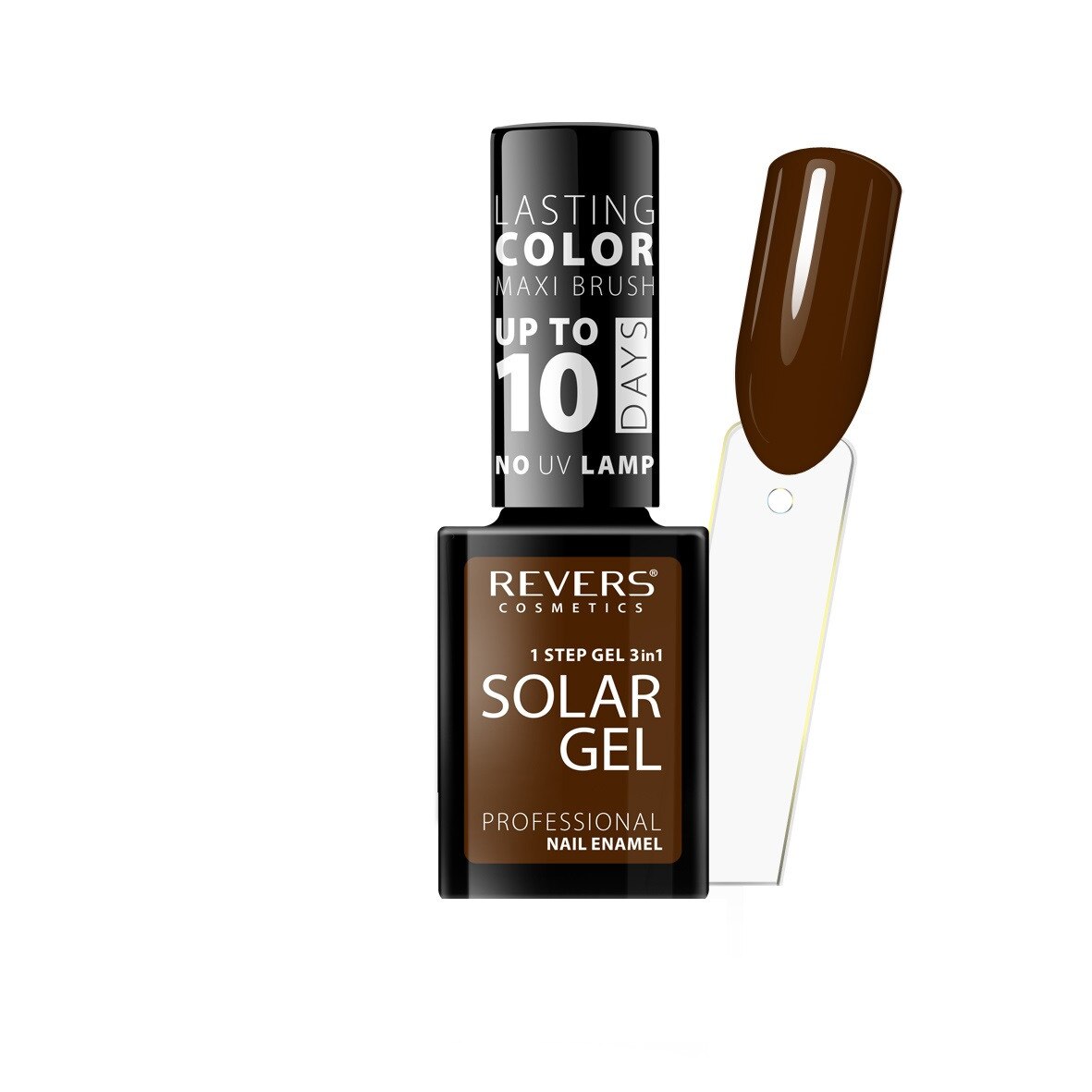 Lac de unghii Solar Gel, Revers, 12 ml , nr 34