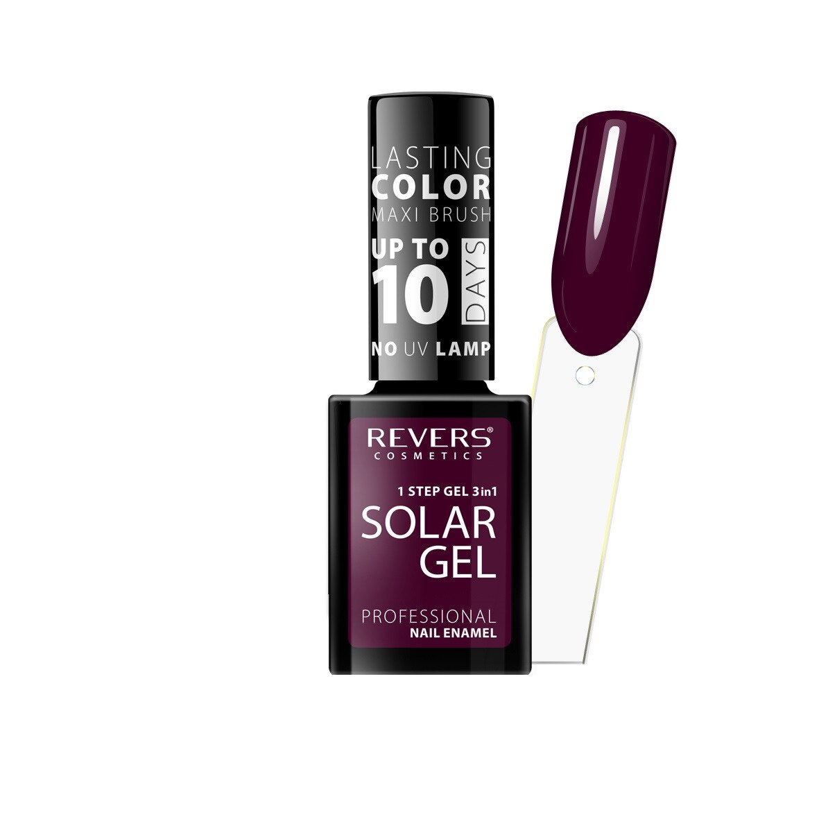 Lac de unghii Solar Gel, Revers, 12 ml , nr 36