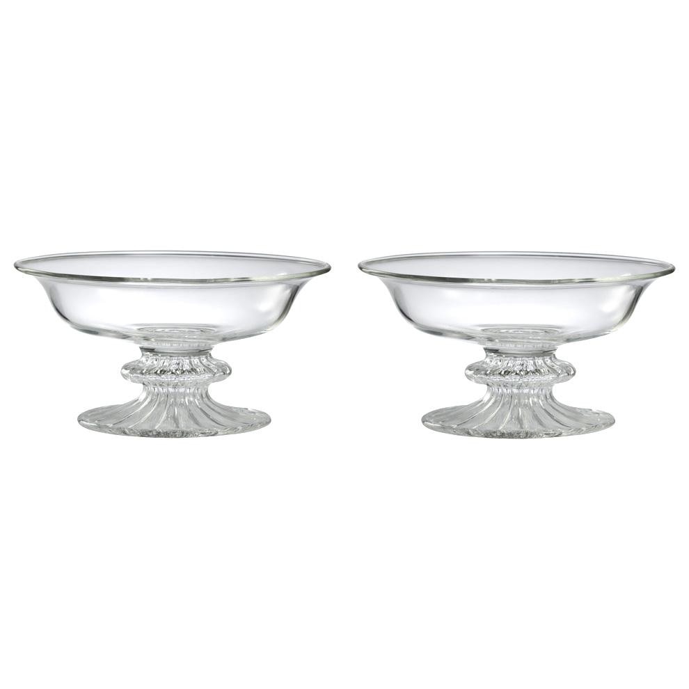 Set de 2 suporturi de fructe OUEST, Gabriela Seres, lucrat manual, handmade, H80mm, D175mm