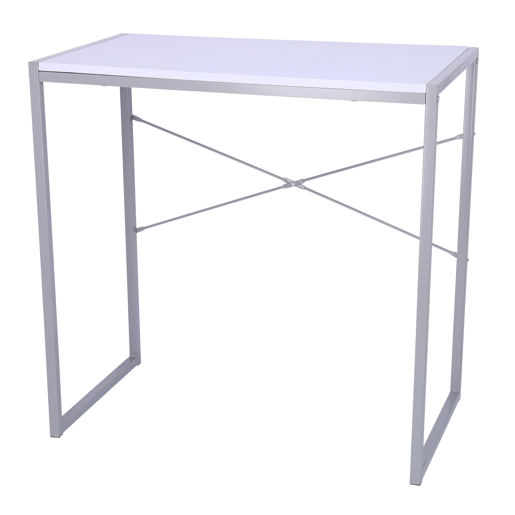 Masa multifunctionala GRUNBERG, Metal + Mdf, 78 X 46 X 76 CM, Gri/alb, CT1491