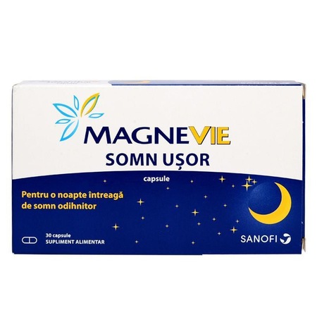 Magnevie Somn Usor 30 Capsule Emag Ro