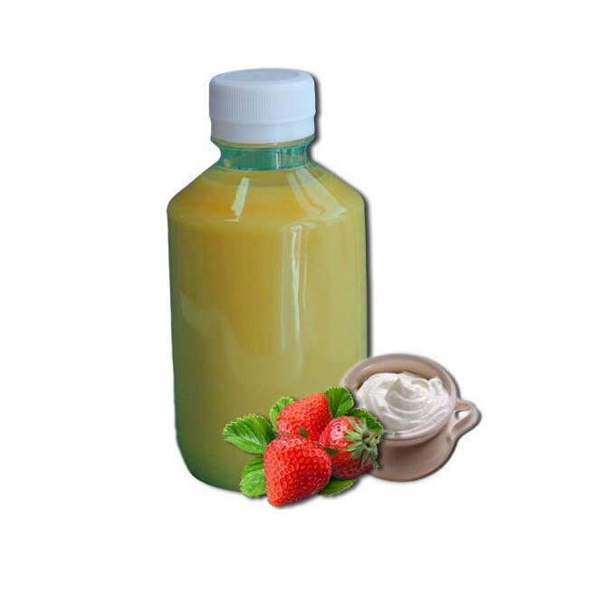 Aroma gel frisca si capsuni, 250 ml - Lumea Basmelor