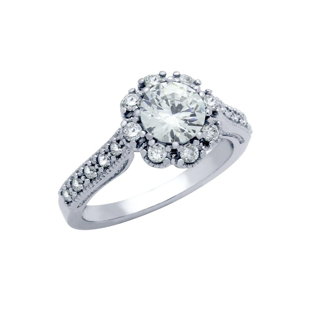 Inel Argint BeSpecial, ISX0474_165, Zirconiu, Diametru 16,5 mm - 6 US