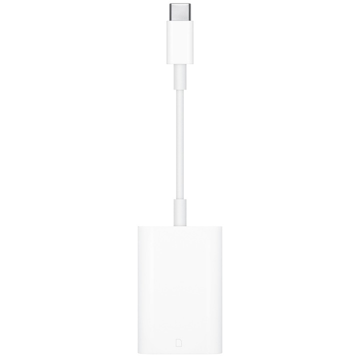 Адаптер за четец на карти Apple USB Type C, White