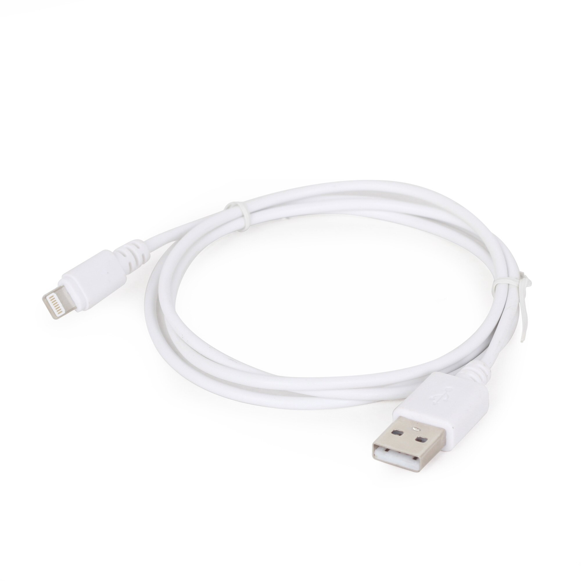 Cablu de date Gembird, USB, 8-pin, 1m, Alb