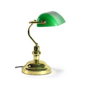 Veioza Colonia, lux.pro, 37 cm, Ø:17cm, 1 x E27, max. 42W, metal/plastic, verde/aramiu Veioza Colonia, lux.pro, 37 cm, Ø:17cm, 1 x E27, max. 42W, metal/plastic, verde/aramiu