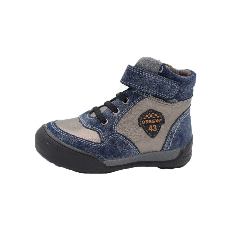 Ghete imblanite pentru baieti Bessky B8726-2, Bleumarin