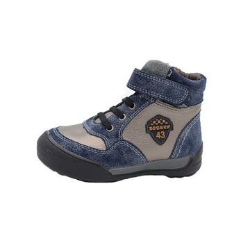 Ghete imblanite pentru baieti Bessky B8726-2, Bleumarin Ghete imblanite pentru baieti Bessky B8726-2, Bleumarin