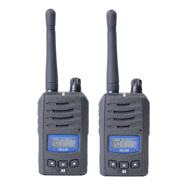 TTi TX110 hordozható PMR rádióállomás 2bc-vel