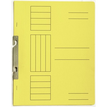 Dosar incopciat 1/1cu gheara, carton color, galben Dosar incopciat 1/1cu gheara, carton color, galben