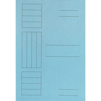 Dosar simplu carton color, albastru Dosar simplu carton color, albastru
