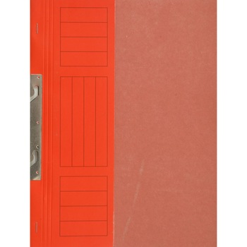 Dosar incopciat 1/2 cu gheara, carton color, rosu Dosar incopciat 1/2 cu gheara, carton color, rosu