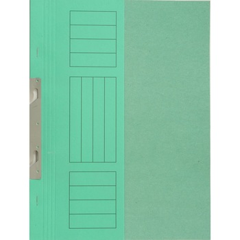 Dosar incopciat 1/2 cu gheara, carton color, verde Dosar incopciat 1/2 cu gheara, carton color, verde