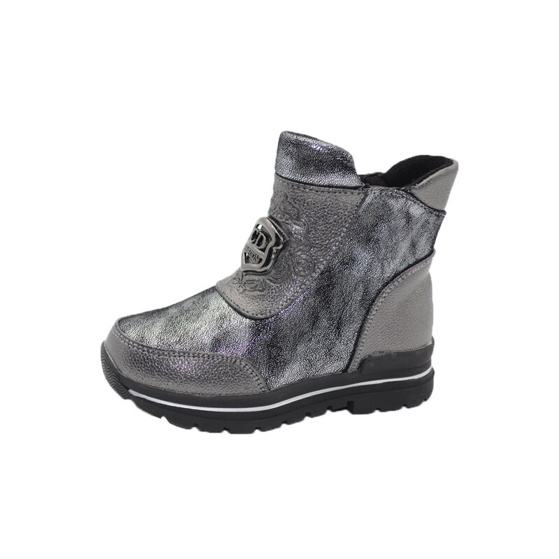 Ghete imblanite pentru fete Bessky ML70157-2, Negru