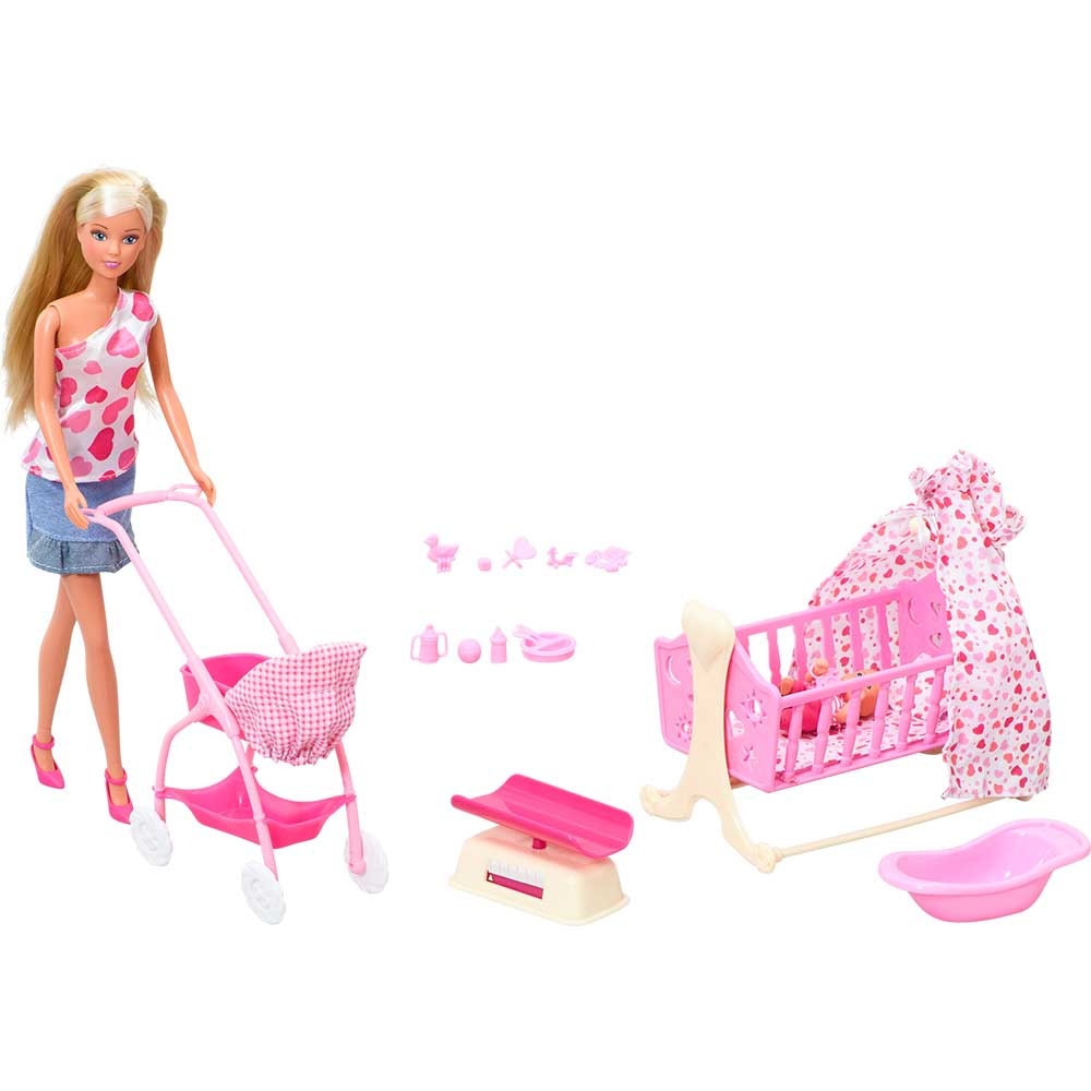 Papusa Steffi Love New Born Baby, Multicolor