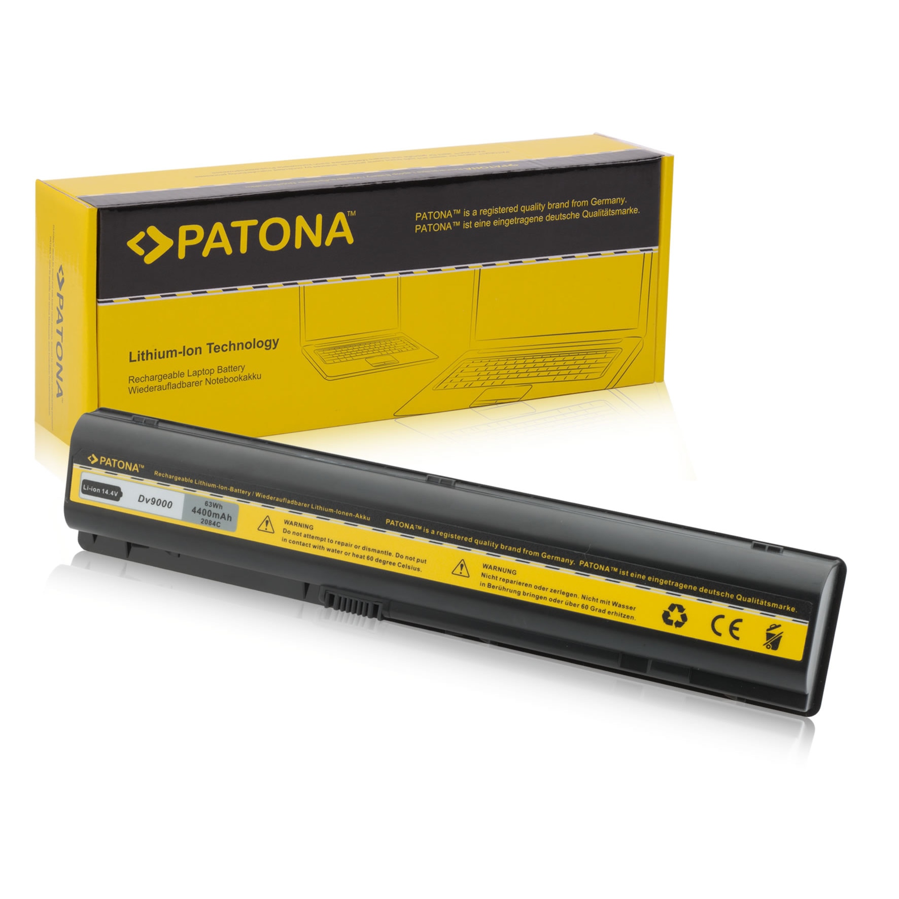Acumulator Patona pentru HP PAVILION DV9000 DV9100 DV9200 DV9500 *4,4Ah