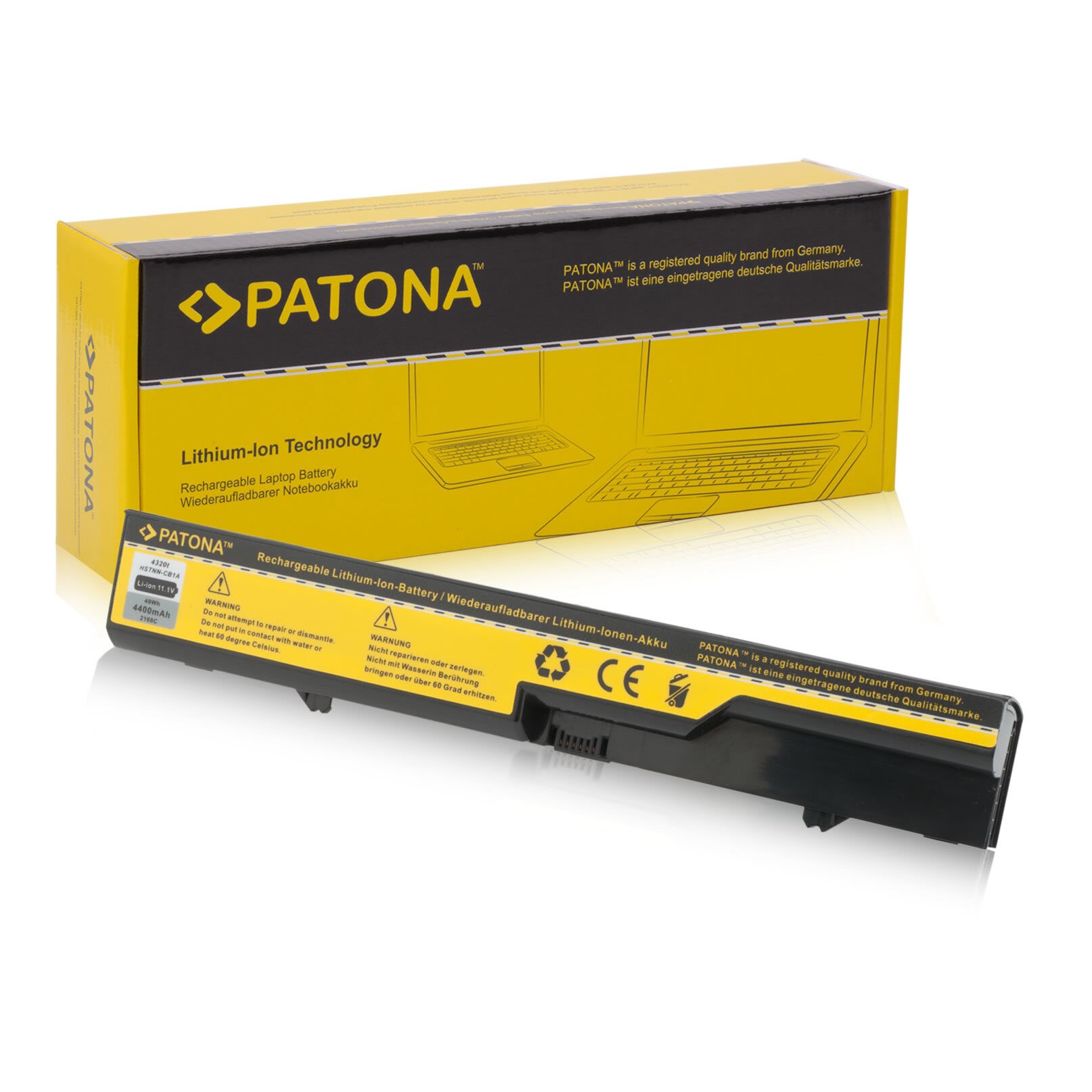Acumulator Patona pentru HP HSTNN-CB1A, HSTNN-CBOX, HSTNN-DB1A, ProBook4320