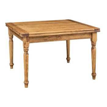 Masa pliabila - natur, Mobila lemn masiv, TUSCAN FURNITURE, Lemn masiv, 120(240) x 120 x 80 cm Masa pliabila - natur, Mobila lemn masiv, TUSCAN FURNITURE, Lemn masiv, 120(240) x 120 x 80 cm