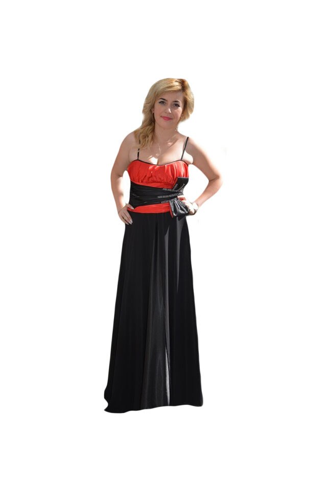 Jacheta din lana,captusita, D&J Exclusive, Negru/Rosu