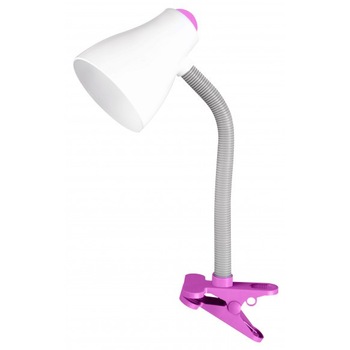 Veioza birou clips SMILE fuchsia Е27 11W DL27x703RL0100138 Veioza birou clips SMILE fuchsia Е27 11W DL27x703RL0100138